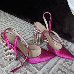 Area Crystal Heels